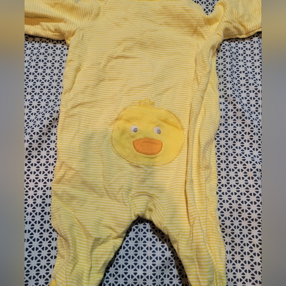 6 Piece Baby Boy 3 Months Long Sleeve Footed Pajamas - Picture 11 of 11